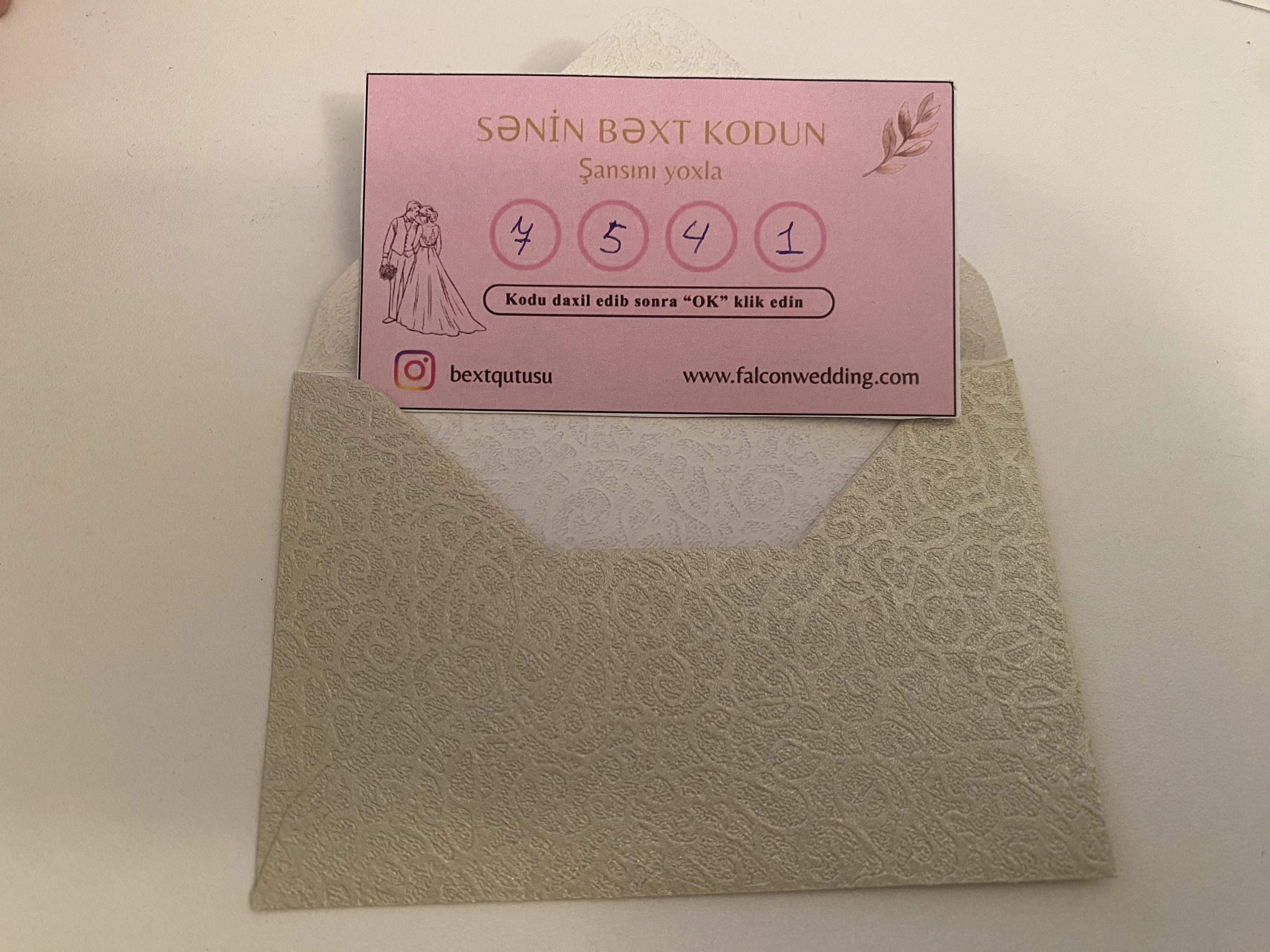 Bəxt Qutusu şans kartları