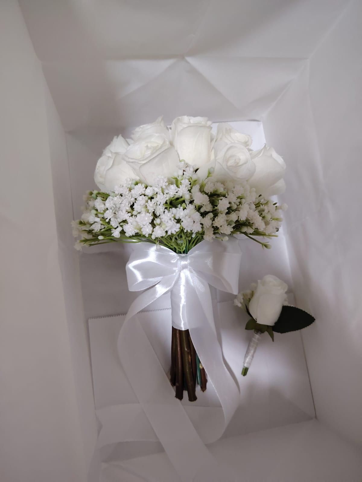 BUK-08 romantik gəlin buketi - Gəlin buketi modelləri 2025