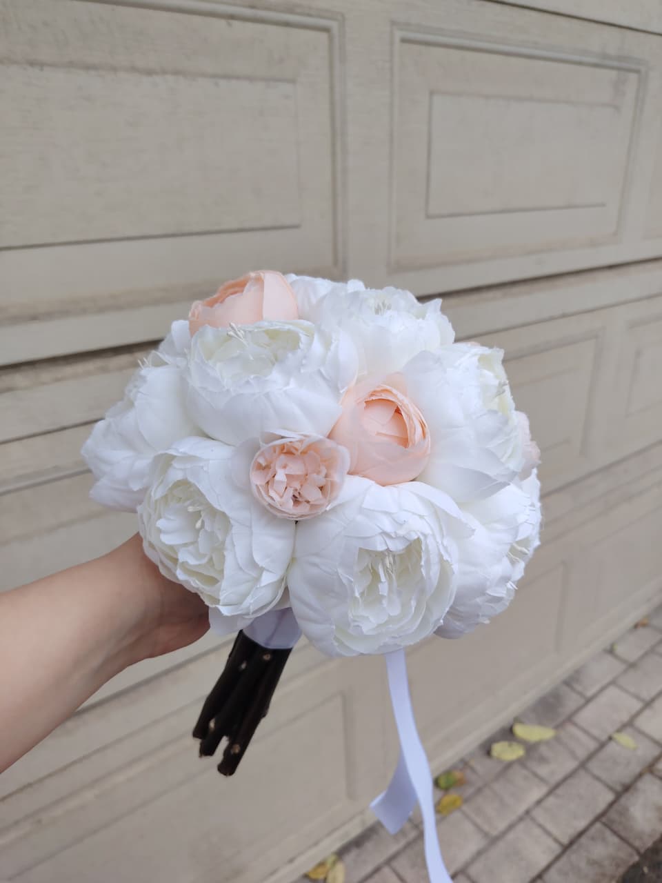 BUK-20 estetik gəlin buketi - Gəlin buketi dizaynı Bakı