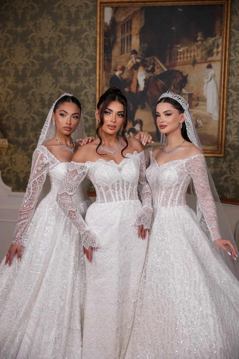 Premium Wedding GLN-013 gəlinlik modeli