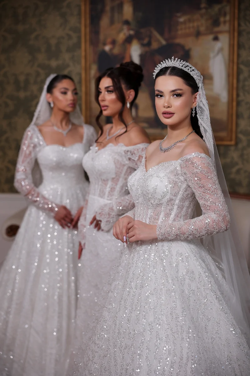 Premium Wedding GLN-014 gəlinlik modeli