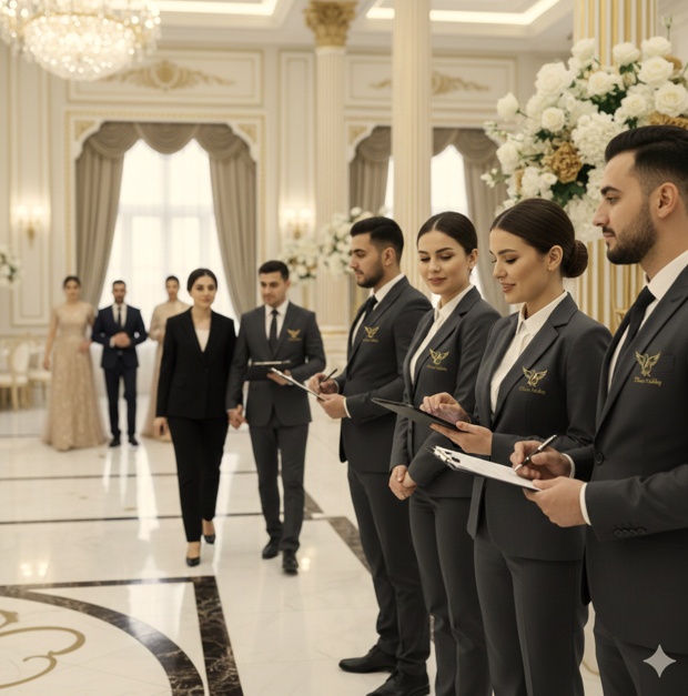 Qonaqların Masalar Üzrə Bölgüsü