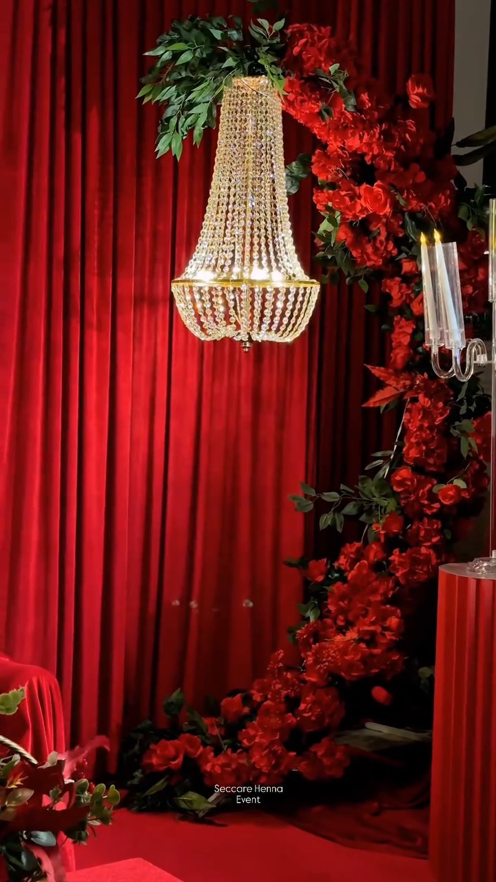 Xına gecəsi dekorasiyası — Falcon Wedding